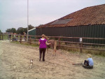 Manon achter Nonnie
